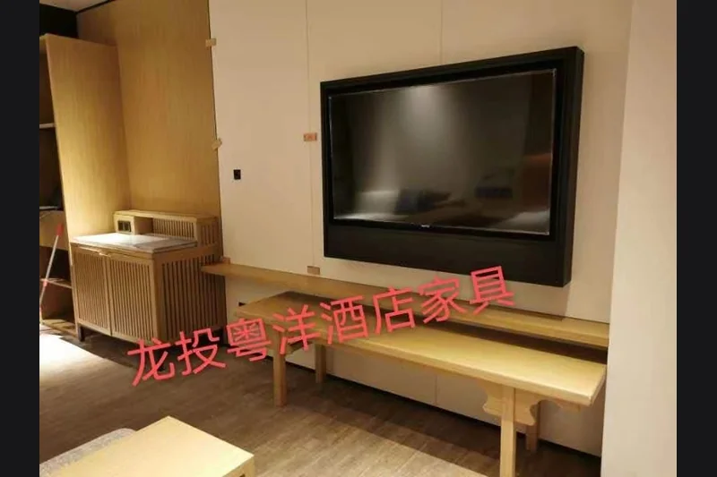 肇庆喜来登 · 客房电视墙与台柜